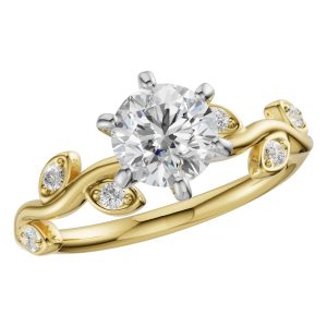 14KT Gold Semi-Mount Engagement Ring