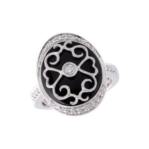 14KT Gold Ladies Diamond Ring