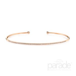 0.17 Carat Diamond Bangle Bracelet
