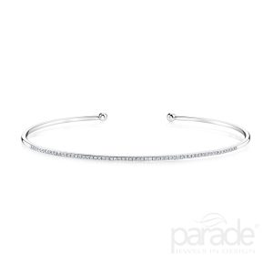 0.17 Carat Diamond Bangle Bracelet