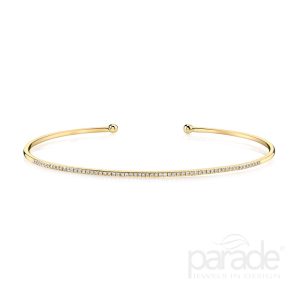 0.17 Carat Diamond Bangle Bracelet