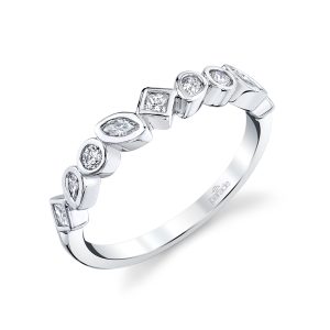 Diamond Geometric Ring