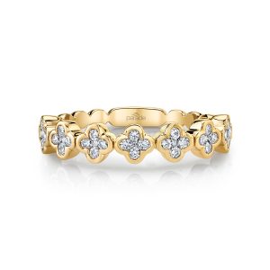 Diamond Clover Ring