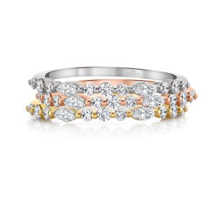 Marquise & Round Ring