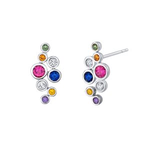Sapphire Dangle Earrings