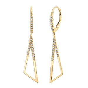 Diamond Geometric Earrings