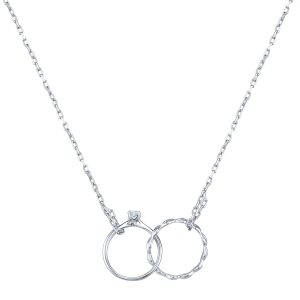 Round Diamond Solitaire Necklace