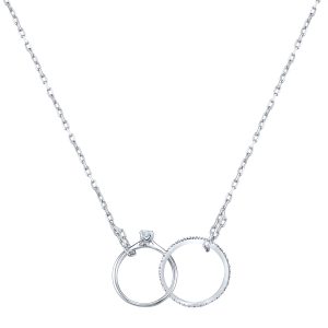 Round Diamond Solitaire Necklace