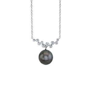 Pearl & Diamond Necklace