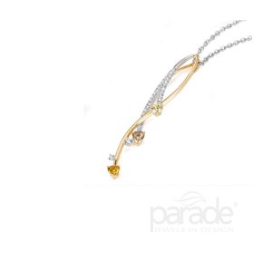 Fancy Color Diamond Pendant