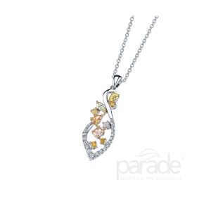 Fancy Color Diamond Pendant