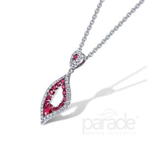 Ruby & Diamond Pendant