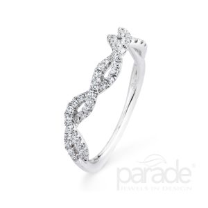 Cushion-Cut Diamond Wedding Band