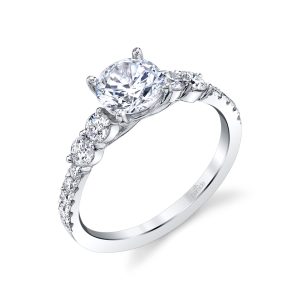 Round Diamond Engagement Ring