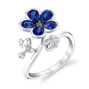 Sapphire Engagement Ring